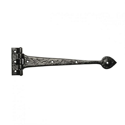Kirkpatrick 18 inch T Hinge Pair - Antique Black (814)
