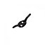 Kirkpatrick 4 inch Cleat Hook - Black (2637)