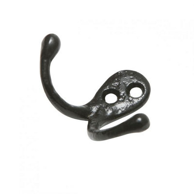 Kirkpatrick Iron Coat Hook - Black (1174)