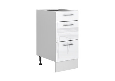 Kitchen Cabinets Set 5 Unit Sonoma Oak Cupboard Worktop Budget Small Modern  Nela