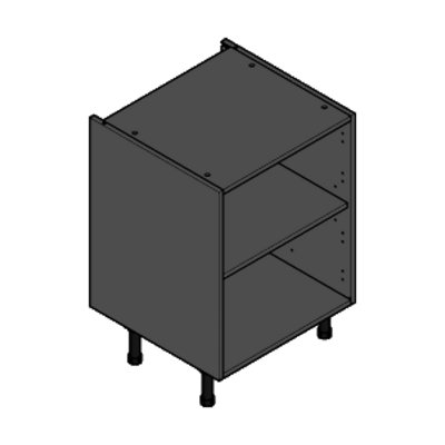 Kitchen Cabinet Drawer Base Unit With Legs - W 600 x H 870mm - Anthracite