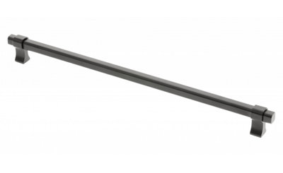 Kitchen Cabinet T bar Pull Handle Drawer Cupboard traditional Furniture Modern Length 226mm / 192mm hole centre Matt Black