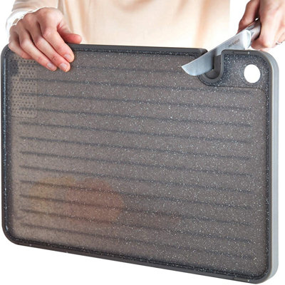 Kitchen Chopping Board & Defrosting Tray - Intergrated Knife Sharpener ...