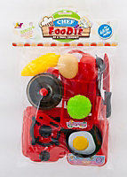 Kitchen Cooking Set Hob Pan Pot Accessories Food Girls Kids Fun Toy Xmas Gift