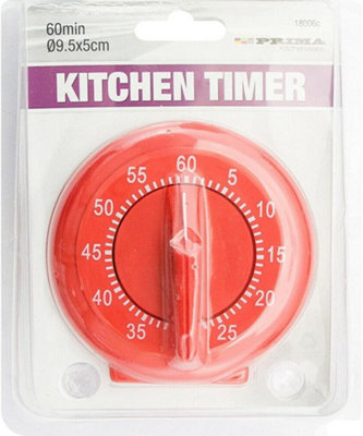 Kitchen Cooking Timer Clock Alarm Baking Classic Vintage Chef Restaurant