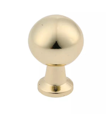 Kitchen Cupboard Cabinet Door Drawer Round Knob Handle Nord by GTV Brass