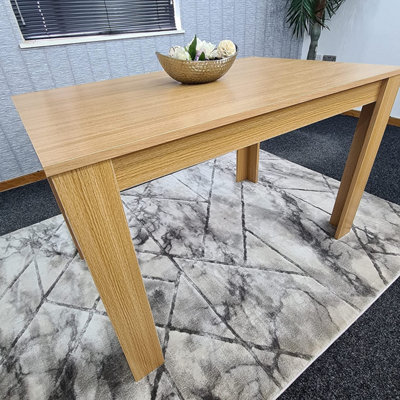 Kitchen Dining Table, Oak Effect Kitchen Dining Table For 4, Furnitur, Kosy Koala