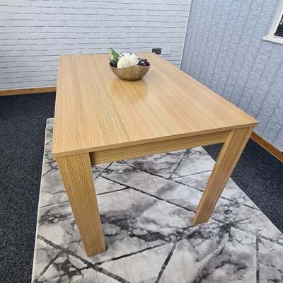 Kitchen Dining Table, Oak Effect Kitchen Dining Table For 4, Furnitur, Kosy Koala