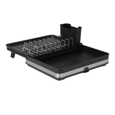 Kitchen Expandable Organizer Dish Drainer Rack