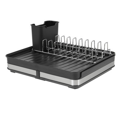 Kitchen Expandable Organizer Dish Drainer Rack