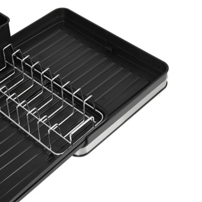 Kitchen Expandable Organizer Dish Drainer Rack