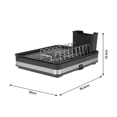 Kitchen Expandable Organizer Dish Drainer Rack