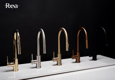 KITCHEN FAUCET REA FRESH BRUSH COPPER, BRASS