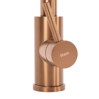KITCHEN FAUCET REA FRESH BRUSH COPPER, BRASS