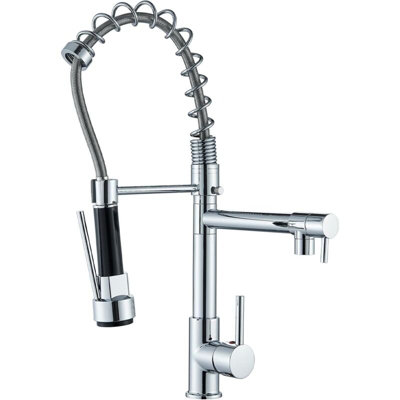Kitchen faucet with 2 jets single lever mixer tap mixer tap dual ...