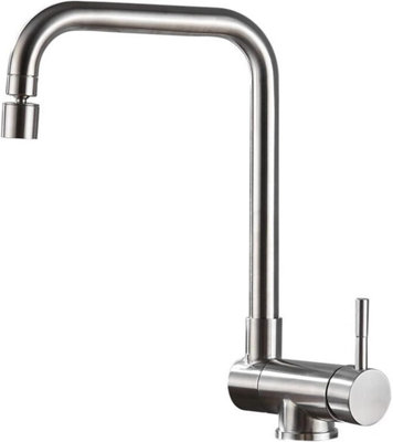 Kitchen Faucet with Pull-Down Window, Stainless Steel Hot and Cold ...