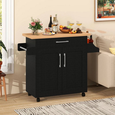 Kitchen Island Cart Rolling Island Table