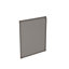 Kitchen Kit Appliance Door 596mm J-Pull - Super Gloss Dust Grey