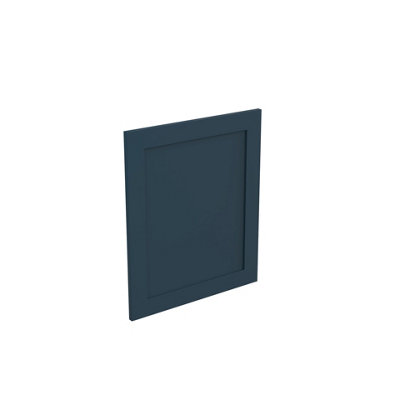 Kitchen Kit Appliance Door 596mm Shaker - Ultra Matt Indigo Blue