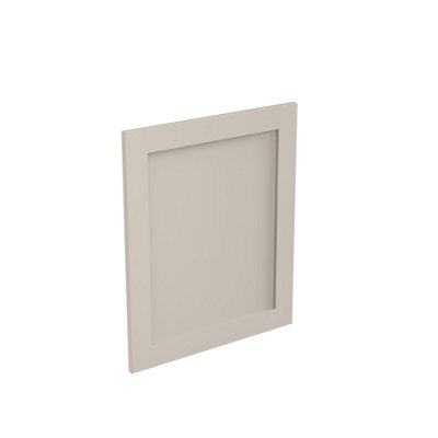 Kitchen Kit Appliance Door 596mm Shaker - Ultra Matt Light Grey