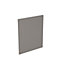 Kitchen Kit Appliance Door 596mm Slab - Super Gloss Dust Grey