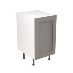 Kitchen Kit Base Unit 450mm w/ Shaker Cabinet Door - Ultra Matt Dust Grey