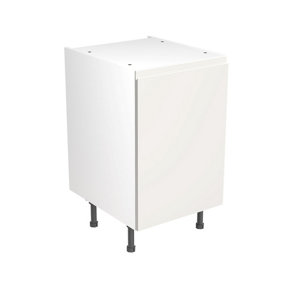 Kitchen Kit Base Unit 500mm w/ J-Pull Cabinet Door - Super Gloss White