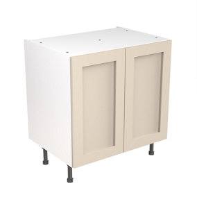 Kitchen Kit Base Unit 800mm w/ Shaker Cabinet Door - Ultra Matt Cashmere