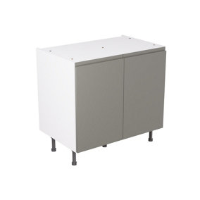 Kitchen Kit Base Unit 900mm w/ J-Pull Cabinet Door - Ultra Matt Dust Grey