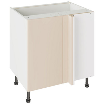 Kitchen Kit Base Unit Blind Corner 800mm w/ Slab Cabinet Door - Super ...