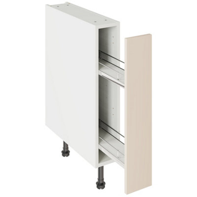 Kitchen Kit Base Unit with Pull Out Storage 150mm w/ Shaker Cabinet ...