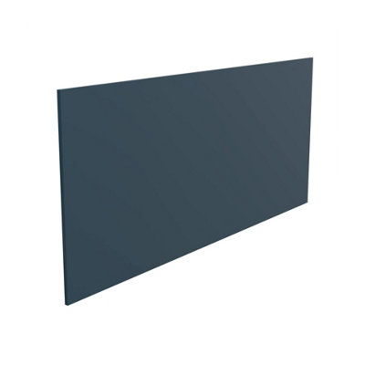 Kitchen Kit Breakfast Bar Back Panel 2100mm Slab - Ultra Matt Indigo Blue