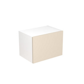 Kitchen Kit Cashmere Matt Slab Door Wall Mounted Short Bridging Unit Cabinet Soft Close Pre-Built - 500x288mm
