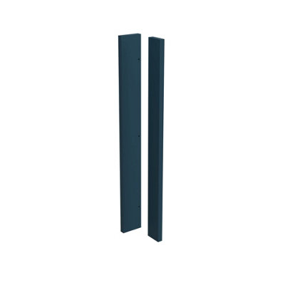 Kitchen Kit Corner Post 720mm J-Pull - Ultra Matt Indigo Blue