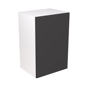Kitchen Kit Graphite Matt Slab Door Boiler Housing Wall Unit Cabinet Soft Close Flatpack - 600x900mm