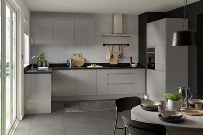 Matt grey deals kitchen units