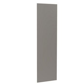 Kitchen Kit Larder Panel 2400mm J-Pull - Super Gloss Dust Grey