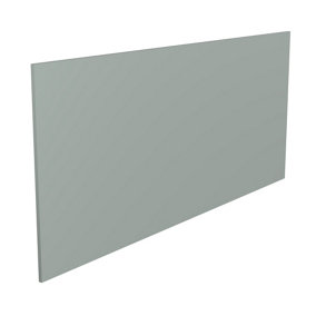 Kitchen Kit Sage Green Matt Shaker Door Panel Breakfast Bar Back Flatpack Unit - 2100x900mm