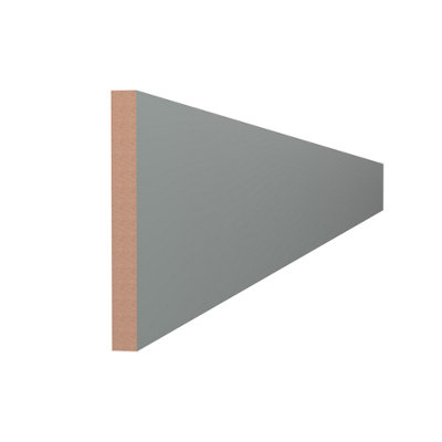 Kitchen Kit Sage Green Matt Shaker Door Plinth Flatpack Unit - 2745x150mm