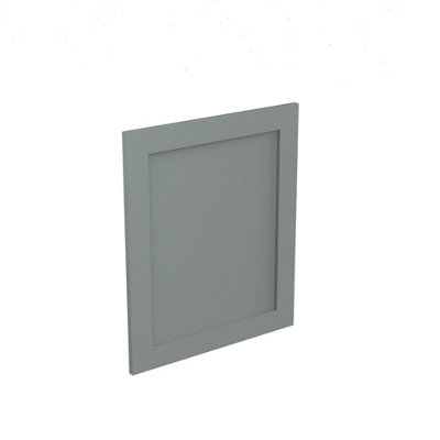 Kitchen Kit Sage Green Matt Shaker Door Slimline Appliance Door Flatpack Unit - 715x446mm