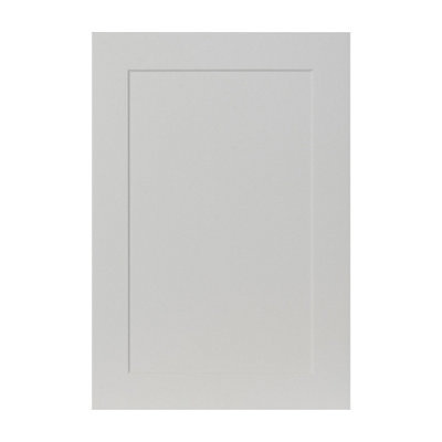 Kitchen Kit Shaker Sample Kitchen Unit Cabinet Door 396mm - Ultra Matt Light Grey