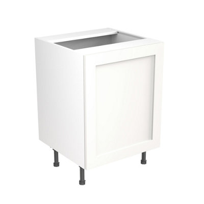 Kitchen Kit Sink Housing Base Unit 600mm w/ Shaker Cabinet Door - Ultra ...