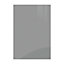 Kitchen Kit Slab Sample Kitchen Unit Cabinet Door 396mm - Super Gloss Dust Grey