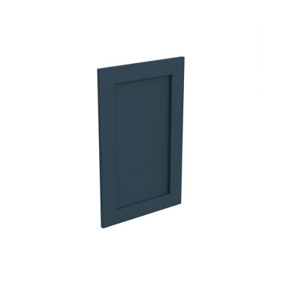 Kitchen Kit Slimline Appliance Door 446mm Shaker - Ultra Matt Indigo Blue