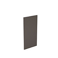 Kitchen Kit Wall End Panel 800mm Slab - Ultra Matt Graphite