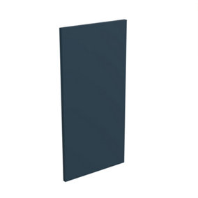 Kitchen Kit Wall End Panel 800mm Slab - Ultra Matt Indigo Blue