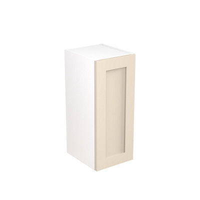 Kitchen Kit Wall Unit 300mm w/ Shaker Cabinet Door - Ultra Matt Cashmere