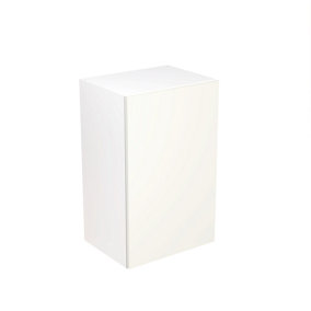 Kitchen Kit Wall Unit 450mm w/ Slab Cabinet Door - Super Gloss White