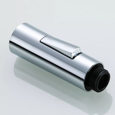 Kitchen Mixer Replacement Sprayer Tap Pull Out Spray Shower Head Plumbing Chrome Finish - 4