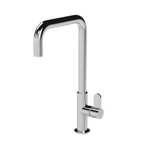 Kitchen Mono Mixer Tap with 1 Lever Handle, 361mm - Chrome